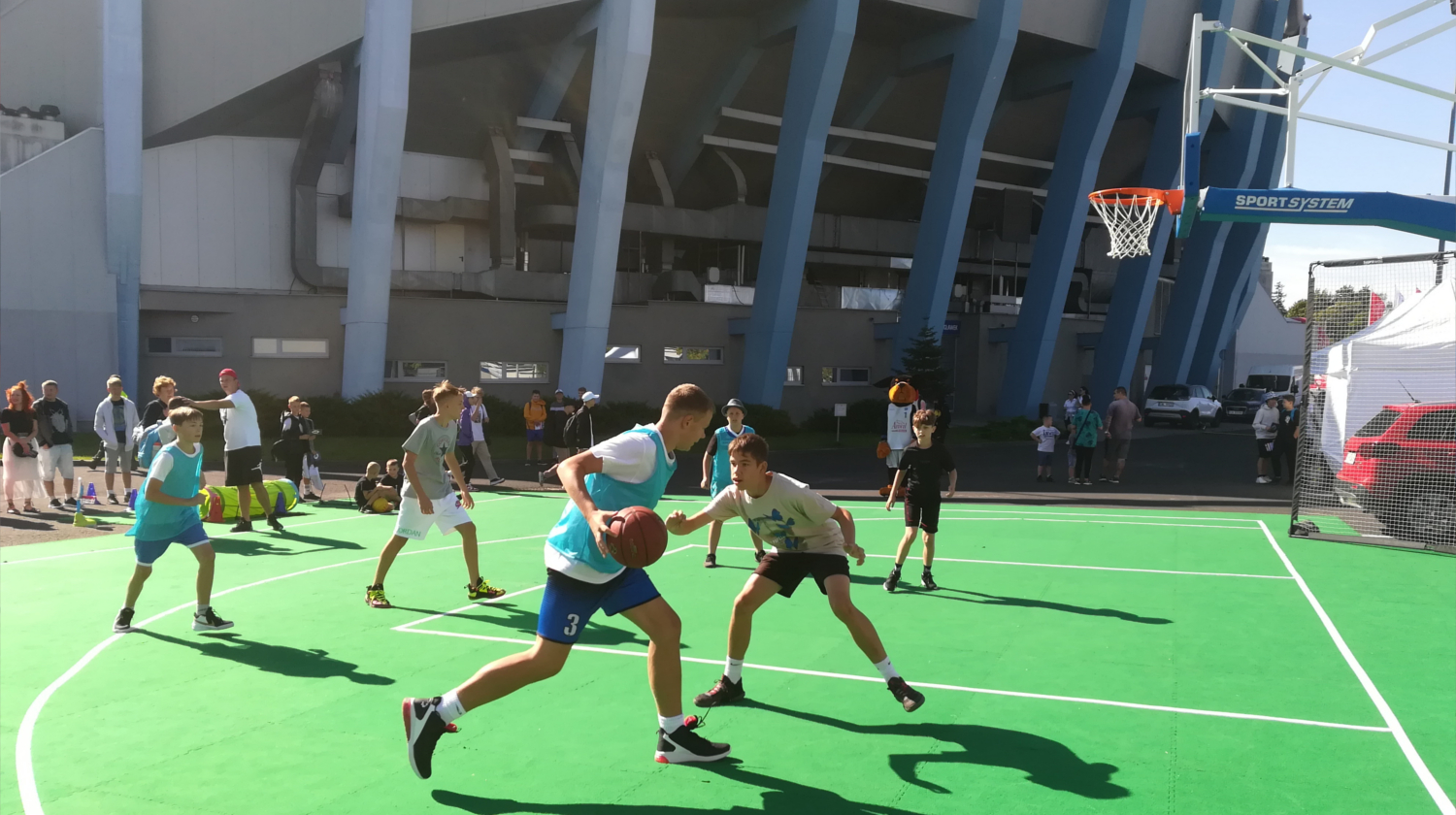 Miasteczko zdrowia Anwilu z turniejem koszykówki 3x3